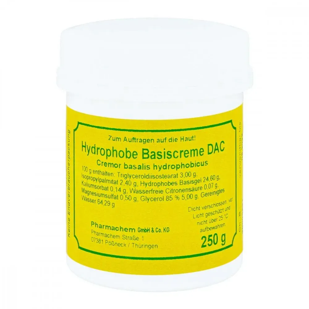 Hydrophobe Basiscreme Dac