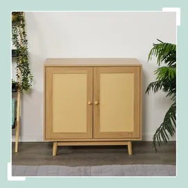 Relaxdays Sideboard 75 x 80 x 40 cm Natur