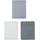Alpina Schneidebrett-Set 3-tlg. 29 x 38 cm Grau
