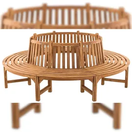 deluke Baumbank 250 x 250 x 92 cm Braun