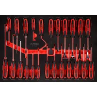 KS Tools Schraubendreher-Satz in Schaumstoffeinlage, 24-tlg