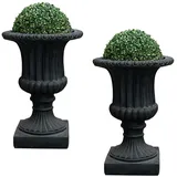 Hti-Living Athene 30,5 x 30,5 x 41 cm Dunkelgrau