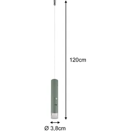 GLOBO Lighting Akku-Pendelleuchte PELO - Grün,