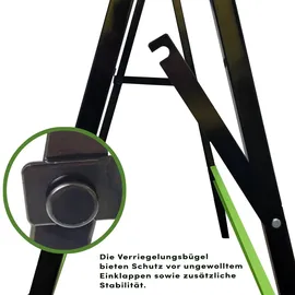 Trutzholm Arbeitsbock Stahl 77 cm schwarz klappbar 2er Set