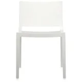 Kartell Esszimmerstuhl weiß