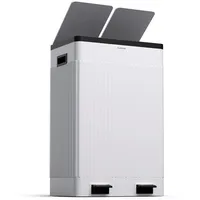 Klarstein Grama 40 Mülleimer - 60L Küchen-Abfalleimer mit 2