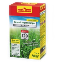 WOLF-Garten LE 50 Premium Rasen-Langzeitdünger 120 Tage 1 kg