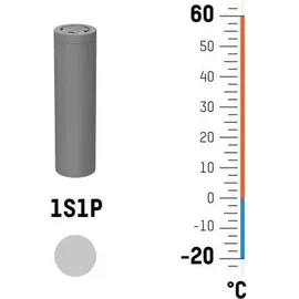 Ansmann Spezial-Akku 18650 Kabel Li-Ion 3,6 V 2550 mAh