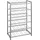 Haku-Möbel Flaschenregal 54 x 31 x 90 cm Grau