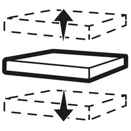 KETER Detroit Besenschrank, Utility Kunststoffschrank, Schwarz, Kunststoff, B/H/T: ca. 65x182x45 cm - Flexibler, Pflegeleichter & Nachhaltiger Universalschrank