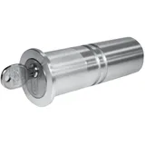 Schlüsseltresor Rohrtresor Schlüsselsafe, Aluminium, L145 x Ø47 mm