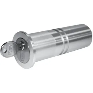 Schlüsseltresor Rohrtresor Schlüsselsafe, Aluminium, 47 x 145 mm