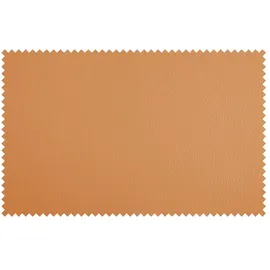 KOINOR Eckcouch Leder 2-Sitzer Orange