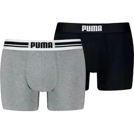 Puma Boxershorts » MEN EVERYDAY PLACED LOGO BOXERS 2P« Packung, 2er Pack, mit Logo Webbund Gr. XL,