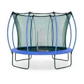 authentic sports & toys Springsafe Trampolin Colours 305 cm inkl. Sicherheitsnetz blau