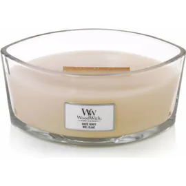 Woodwick Duftkerze White Honey 454 g beige