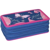 Eberhard Faber Triple Decker Schüleretui Schmetterling pink
