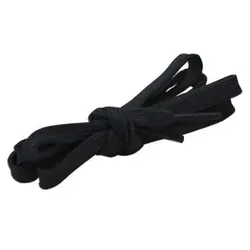 Leos 120CM Flache Schnürsenkel 120cm (per 5 Paar) - schwarz