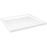 vidaXL Duschtasse ABS Rechteckig Weiß 80x90 cm
