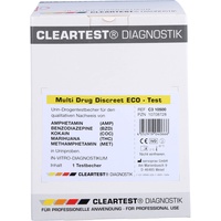 Diaprax Cleartest Multi Drug Discreet Eco-Test 5fach