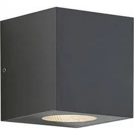 ARCCHIO Außenwandleuchte Aluminium 12,5 cm 2-flammig schwarz