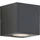 ARCCHIO Außenwandleuchte Aluminium 12,5 cm 2-flammig schwarz