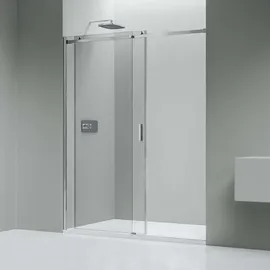 Bernstein Nischendusche Bernstein NT806 FLEX Nano Klarglas 150 cm 8 mm Sicherheitsglas