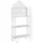 Home Deluxe Kinderregal TODO M 134 x 61 x 28 cm Metall weiß
