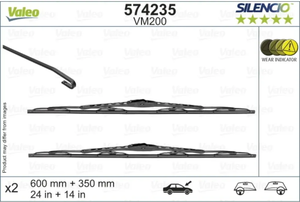 Wischblatt VALEO 574235 für Opel Karl