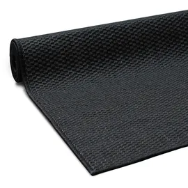 OTTO home Teppich OTTO HOME "Venedig auch als Läufer erhältlich" Gr. 1, schwarz, B:60cm H:4mm L:110cm, Kunstfaser, Teppiche, Teppich, In- und Outdoor geeignet, Sisal-Optik, Wetterfest & UV-beständig