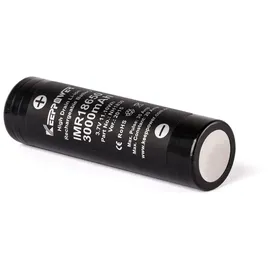 Keeppower IMR18650 - 3000mAh, 3,6V - 3,7V Li-Ion-Akku (Pluspol flach)