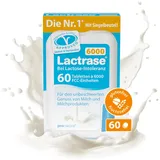 pro natura Lactrase 6000 – 60 Lactase Tabletten bei Lactose-Intoleranz, für den unbeschwerten Genuss von Milch und Milchprodukten