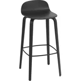Muuto Visu Barhocker 75 cm, schwarz