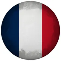 Speecheese Frankreich Flagge Magnet rund schöner runder Magnet rund