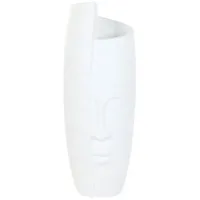 Home esprit Blumentopf Home ESPRIT Weiß Magnesium Moderne Gesicht