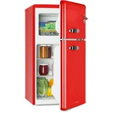Klarstein Irene – Gefrierkombination 85 Liter Retro-Design