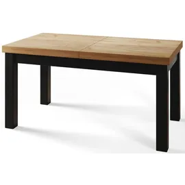 alpimeble Rechteckiger Esstisch 140 – 180 x 76 x 90 cm Craft