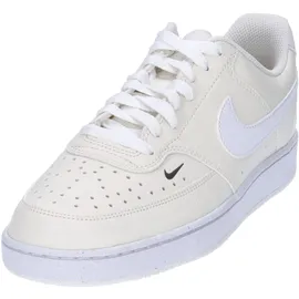 Nike Court Vision Low Next Nature Damen white/pale ivory/black 38,5