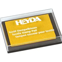 Heyda Stempelkissen Textil Gelb