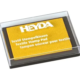 Heyda Stempelkissen Textil Gelb