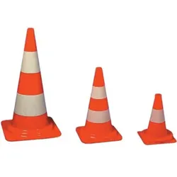 Format Verkehrsleitkegel PVC orange 320 mm