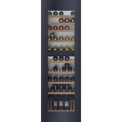 Winecooler V6000 Einbau Weinkühlschrank 182 cm Höhe Spiegelglas schwarz - 10 Jahre Garantie