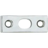 STRENGER Türkantriegel-Schließblech Oval 40 x 15 x 2 mm