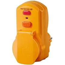 Brennenstuhl Adapter 2 St. Gelb/Orange