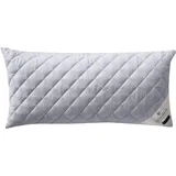 billerbeck Microfaserkissen BILLERBECK "Emelie, Kissen made in Germany, Kuscheliges Faserkissen", weiß, B:40cm L:80cm, Füllung: 70% Polyester, 30% Lyocell (TENCEL), Kopfkissen, mit separat waschbarer und Aloe-Vera veredeltem Bezug