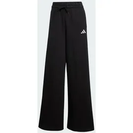 adidas 3-Streifen Wide Fleecehose - Black - 2XL