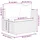 vidaXL Garten-Lounge-Set 4-tlg. braun