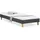 Homestyle4u Polsterbett 90 x 200 cm Grau