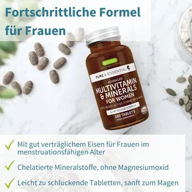 Igennus Hochdosiertes Methyliertes Multivitamin für Frauen Tabletten 180 St.