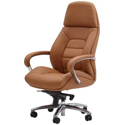 Ergonomischer Bürostuhl drehbar mit höhenverstellbarem Sitz hoher Lehne
